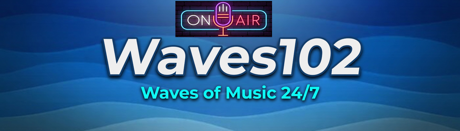 Waves102 logo banner